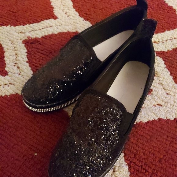 Ladies Sparkling Slide in Sneakers size 7 - Picture 5 of 6